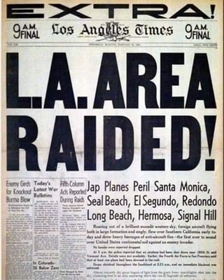 Battle of Los Angeles 1942: Fact or Fiction? What's Your Take?