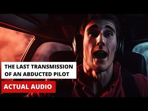 Listen to the actual audio of Frederick Valentich's last transmission