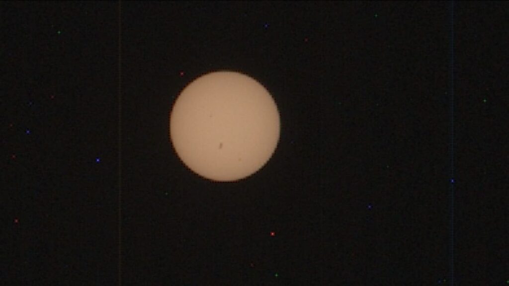 Perseverance Mars rover spies big sunspot rotating toward Earth