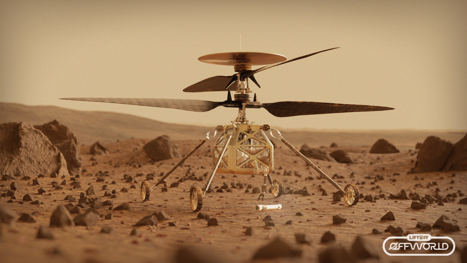 Tenacity - New Mars drone