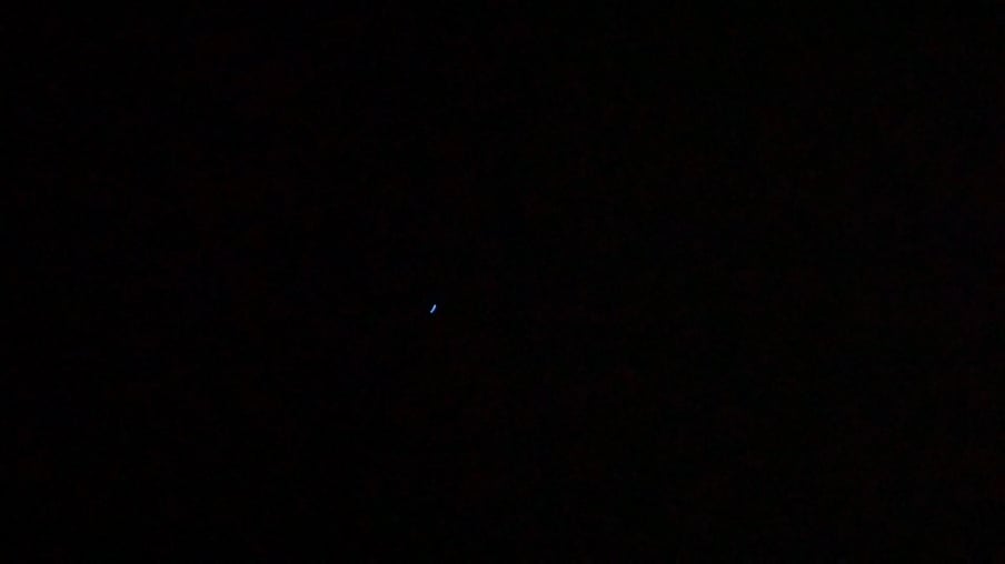 Interesting object/s flying radically