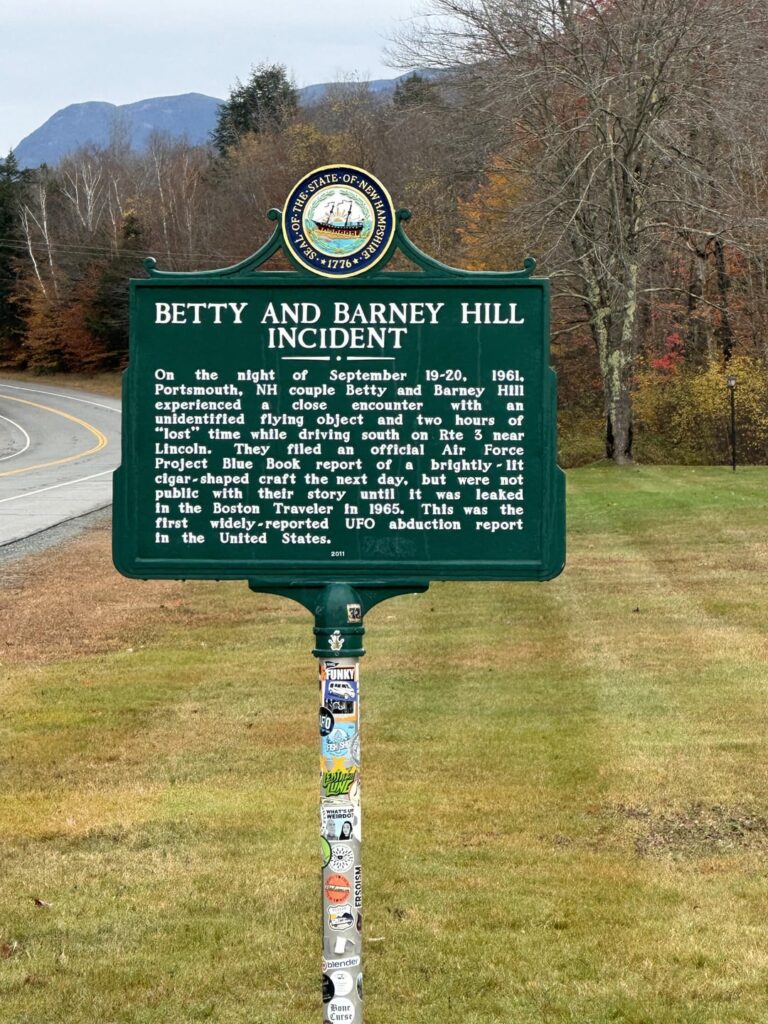 Betty and Barney Hill abduction site photos (as promised)