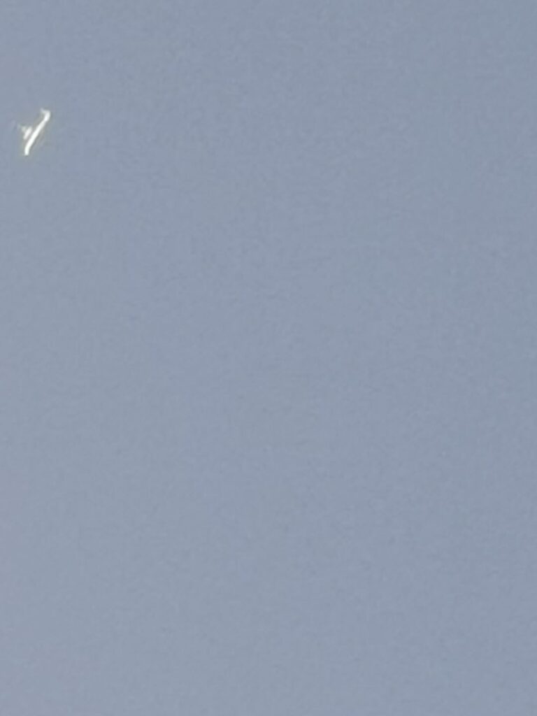 Weird flying object caught floating over the Midlands in the UK