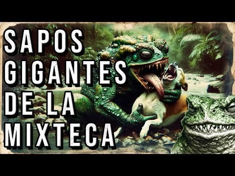Los Sapos Gigantes de la Mixteca | Criptozoologia