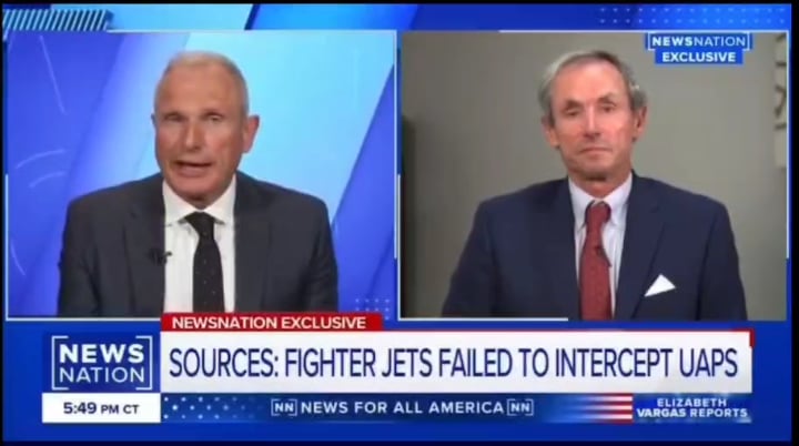 NewsNation Exclusive: 8-9 UAP were spotted by NORAD with jets being scrambled over the Arctic Circle.🛸