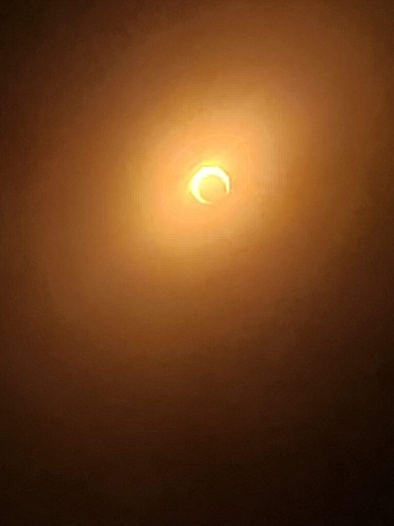 Some cool pictures I got during a solar eclipse!