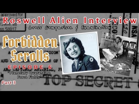 Information on Earths Electromagnetic Force Field from a Classified 1947 Roswell Alien Interview