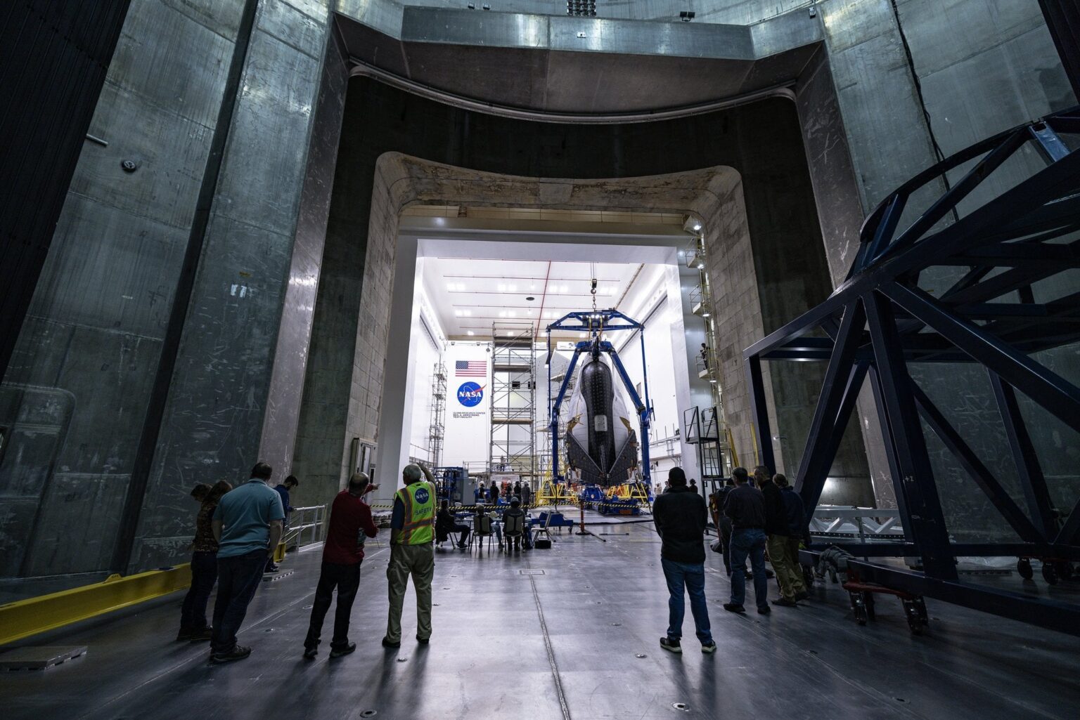 Sierra Space has announced Dream Chaser spaceplane stacking for vibe testing at NASA Armstrong Test Facility in Ohio