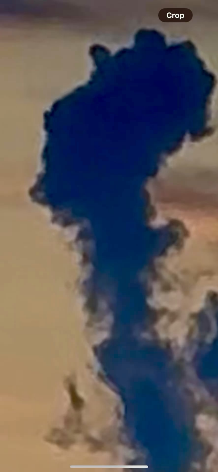 Jellyfish object spotted in cloud Jellyfish object spotted in cloud