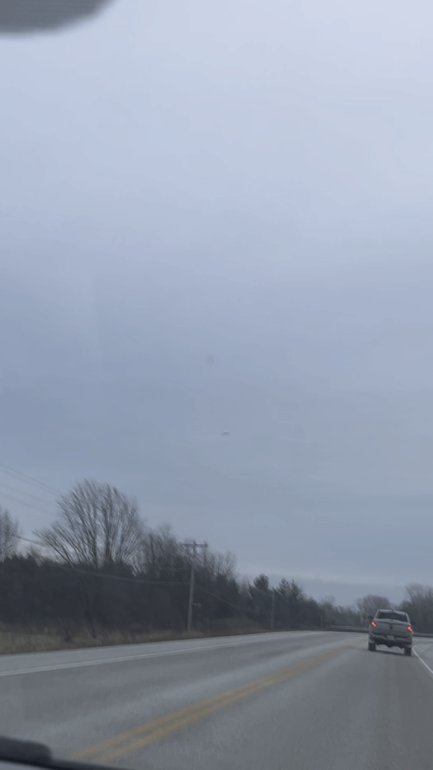 Giant flying octopus in the sky