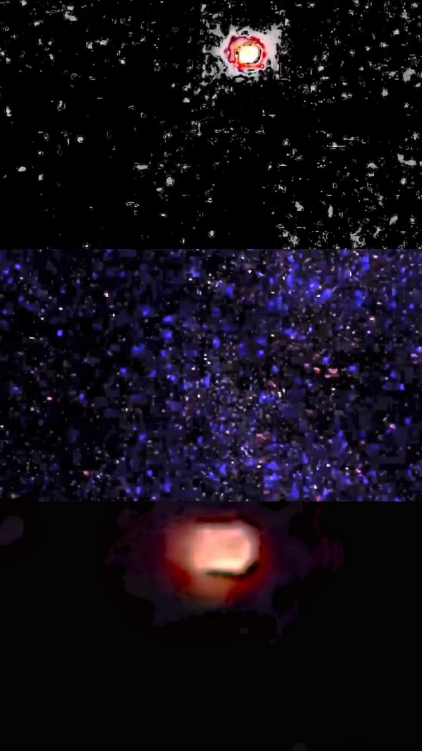 Bizarre orb of plasma floats around and seemingly bloops through the sky. Look closely. Full encounter in comments.