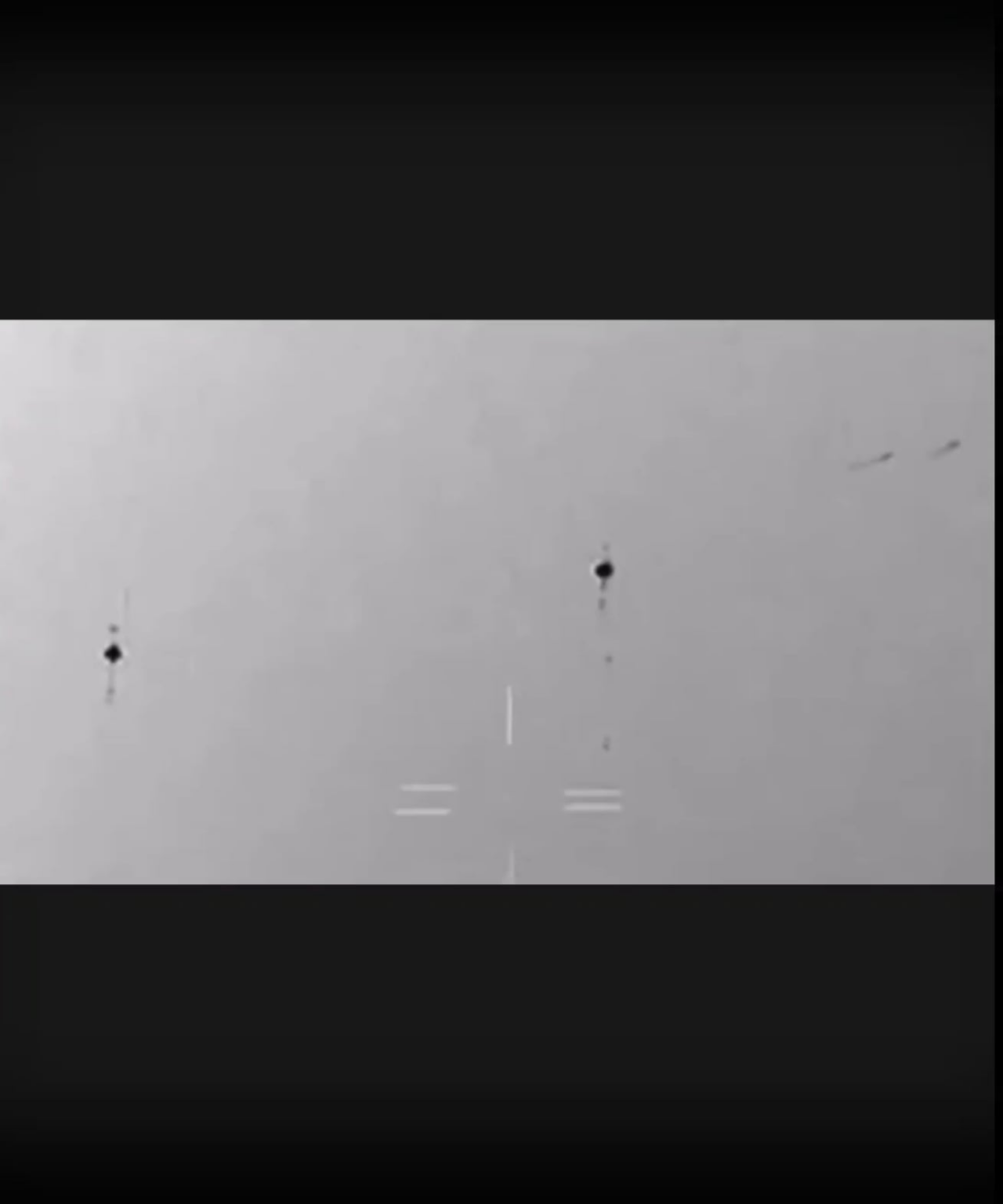UFOs or military flares? 10 ft sidewinder missile hitting airborne object and does nothing