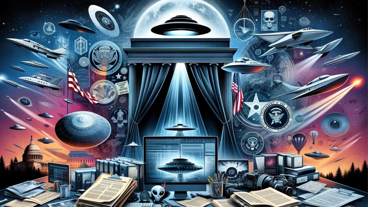 Government UFO Files 2024: NARA Launches Official UAP Records Collection