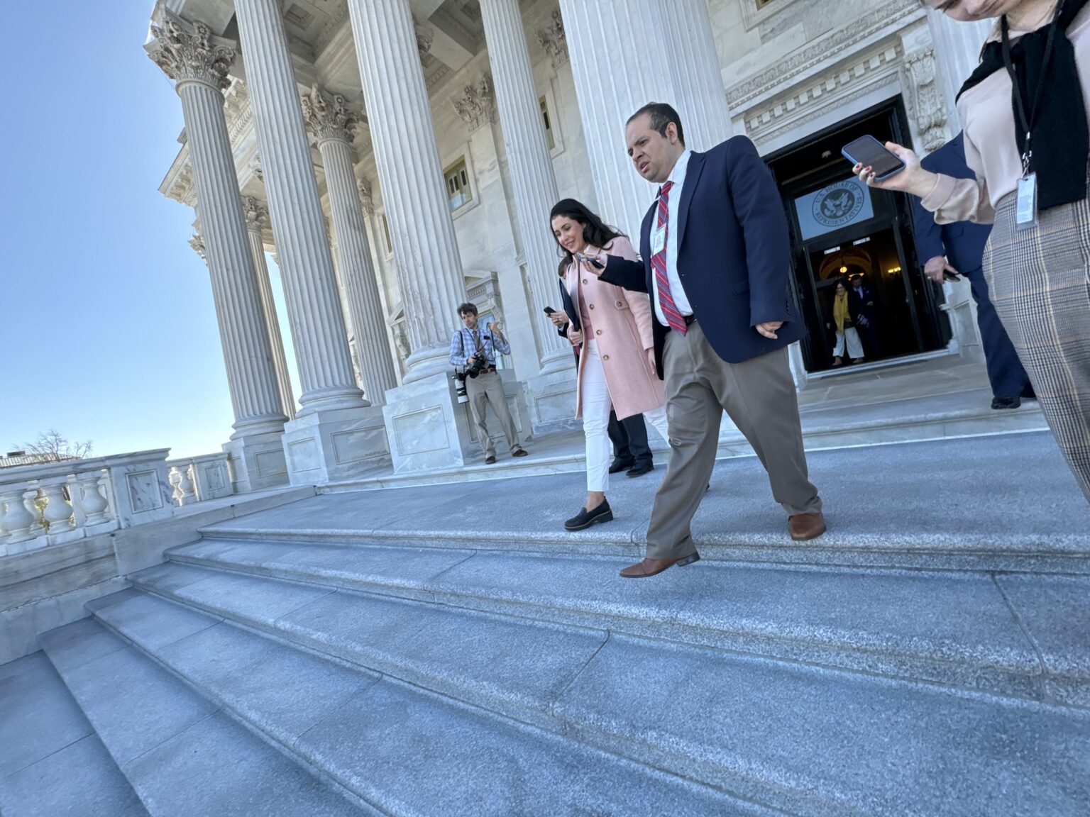 Matt Laslo: "Reps. Luna and Gaetz had a briefing where they were shown bodies.”