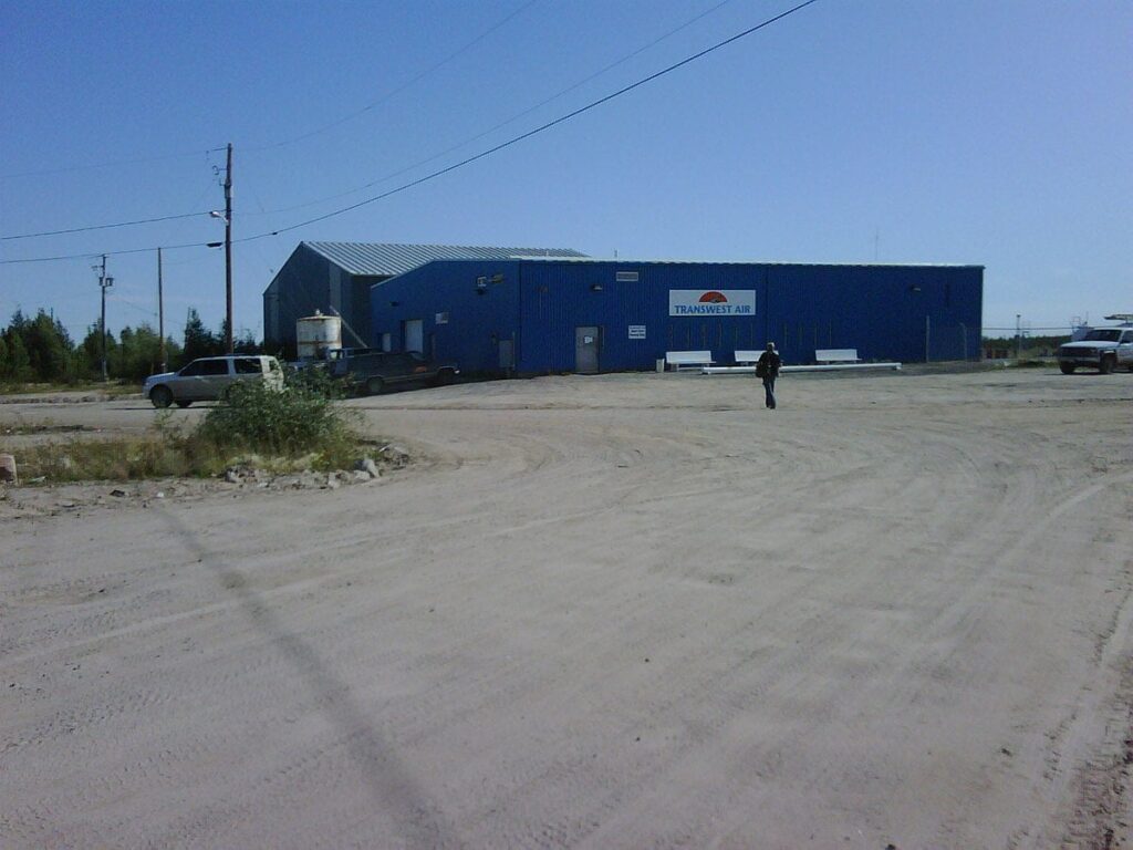 The Saskatchewan UFO is an ATR 42 in the circuit at Stony Rapids The Saskatchewan UFO is an ATR 42 in the circuit at Stony Rapids