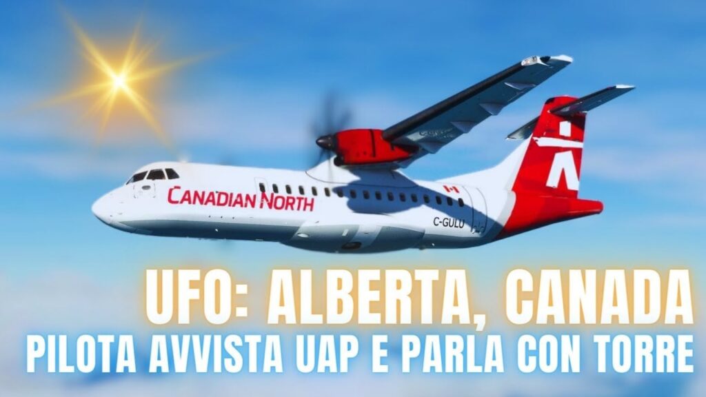(English) UFO: Canadian North Aerospatiale pilot talks about UAP sighting with Control Tower (Enable Italian subtitles). (ITA) UFO: pilota della Canadian North Aerospatiale parla di avvistamento UAP con Torre di controllo (Attivate sottotitoli in italiano).