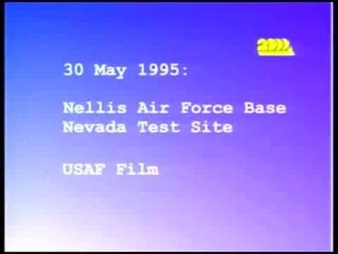 Nellis Air Force Base UFO 1995 - my favourite footage from before-Nimitz videos era