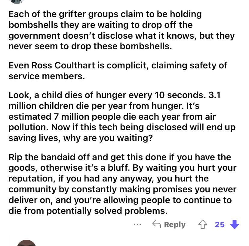 What's a good counter argument for this? I kind of see what he's saying. But what would this even look like?