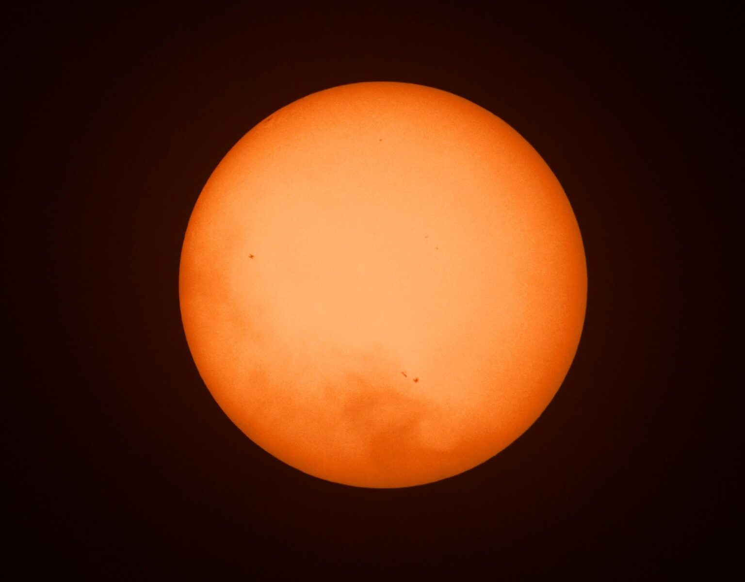 Tiangong (CSS) Sun transit with 150-600mm telephoto lens