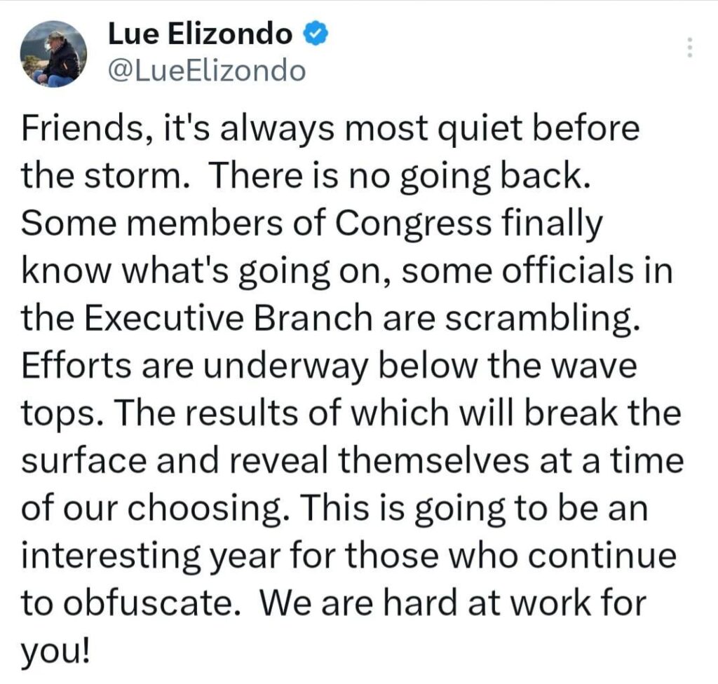 Lou Elizondo 2024, 2034 & 2054