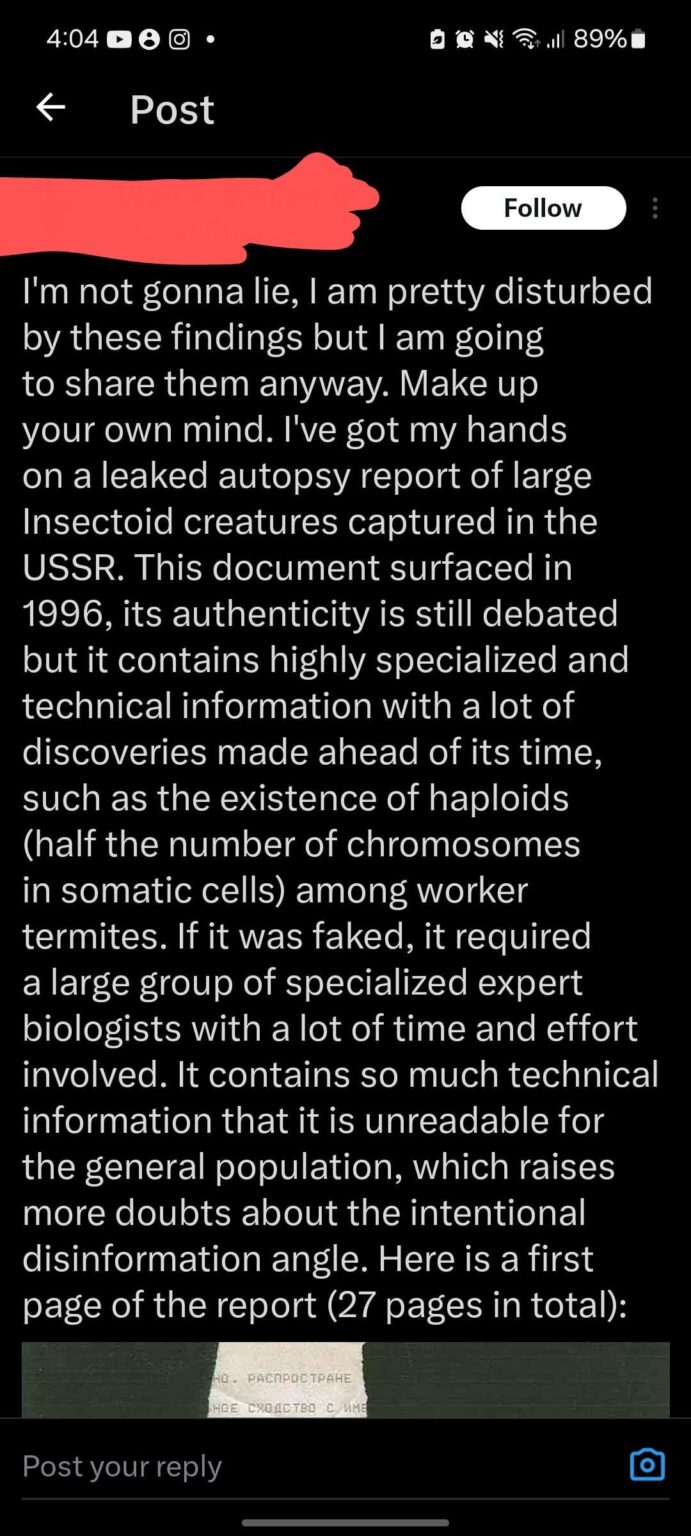 What do you make of this hypothesis?