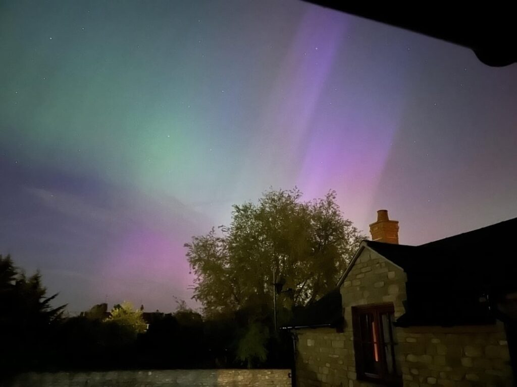 Aurora over England