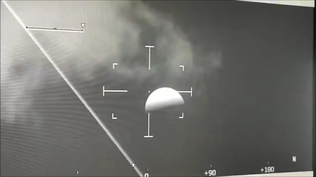Video evidence of a real UAP cloaking itself and only visible through infared (FLIR).