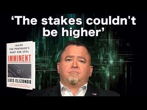 BREAKING: Sneak Peek at Elizondo's New Book IMMINENT Coming in August