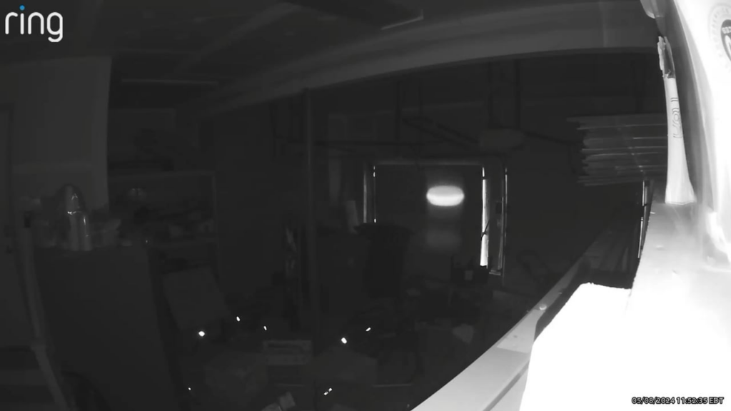 Object recorded on ring camera