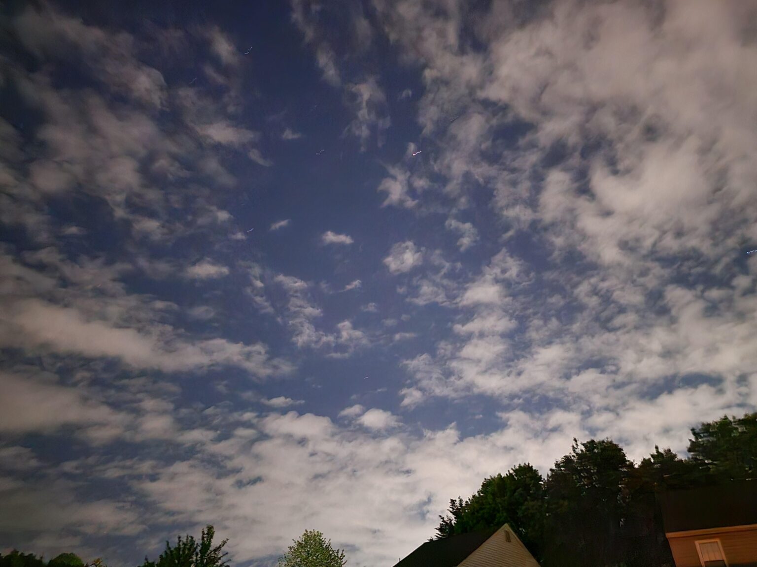 The Sky looks strange