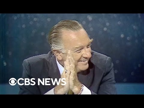 From CBS News: "From the archives: Apollo 11 moon landing leaves Walter