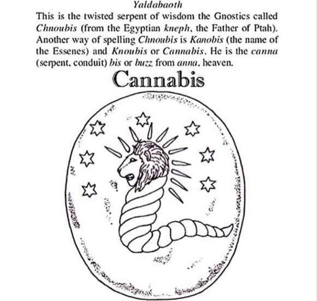 Cannibus: Gnostic serpent origin