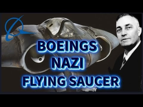 Boeings secret Nazi 'Flying Saucer' A short documentary based on the theory that Kenneth Arnolds 1947 sighting over Mt Rainier, which spawned the name 'flying saucer' was in fact a captured Nazi advanced fighter plane. Recovered, Researched and Rebuilt by Boeing.