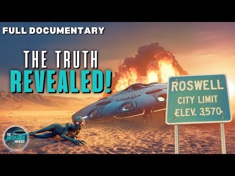 What They Didn't Tell Us About The UFO Crash In Roswell | Alien Crash At...