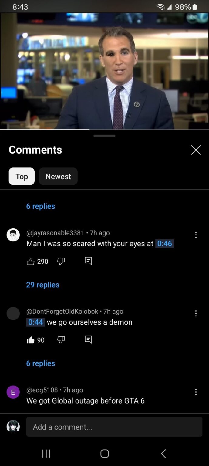 So what happen here?