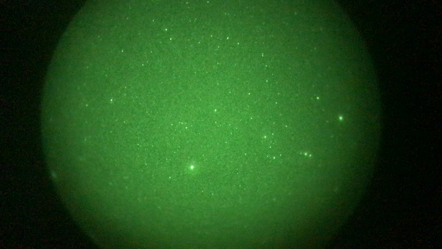 possible UAP through night vision?