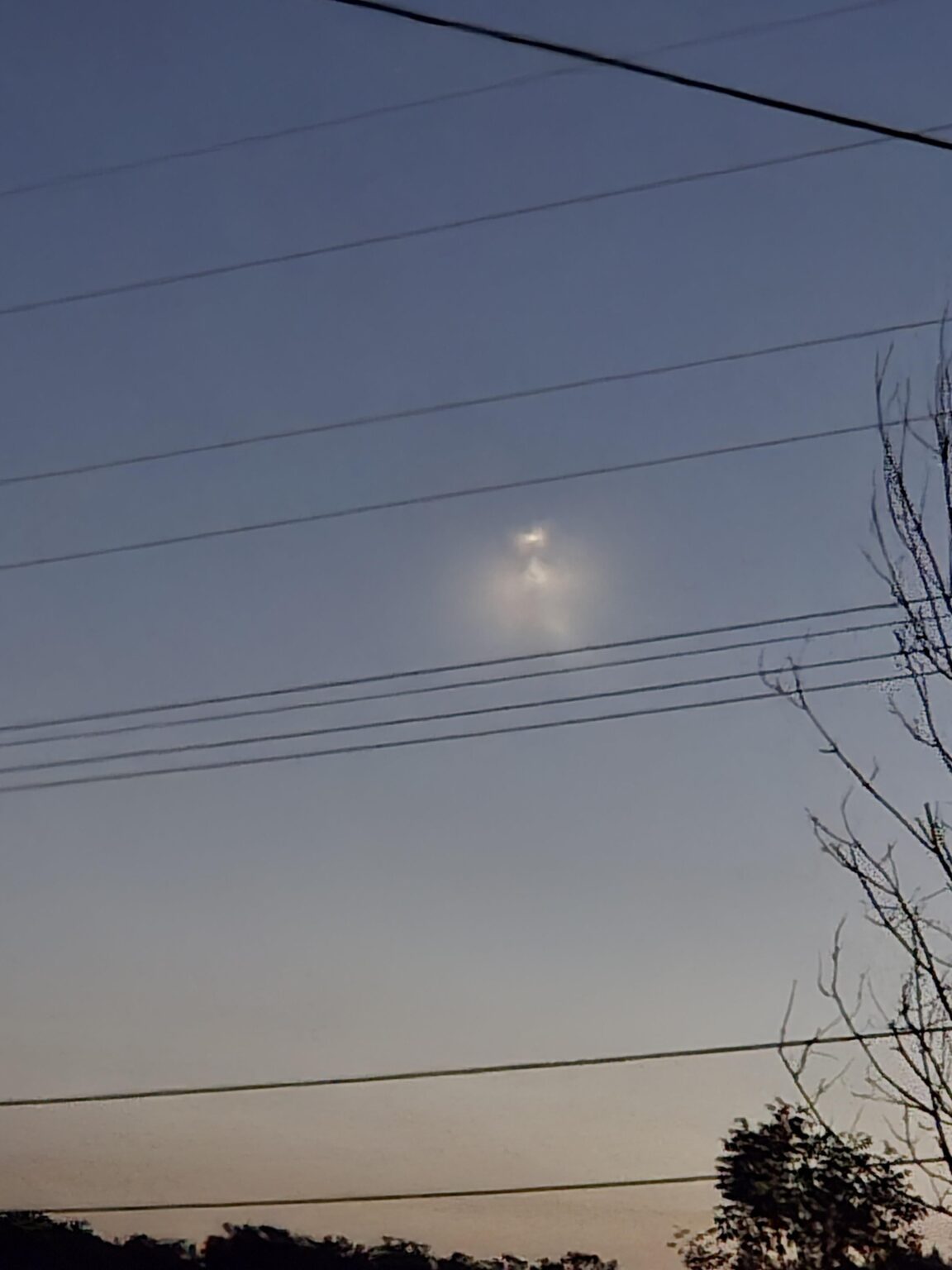 Weird light in the sky?