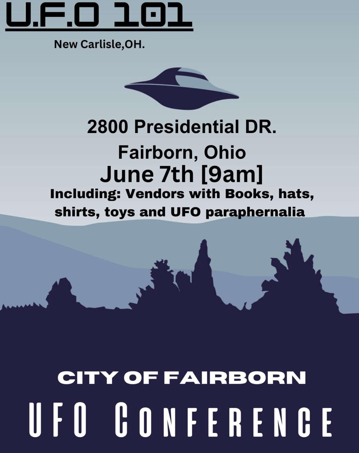 UFO festival/conference! (SERIOUS)