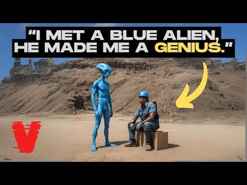 Construction Worker Becomes Genius AFTER Meeting Blue Alien