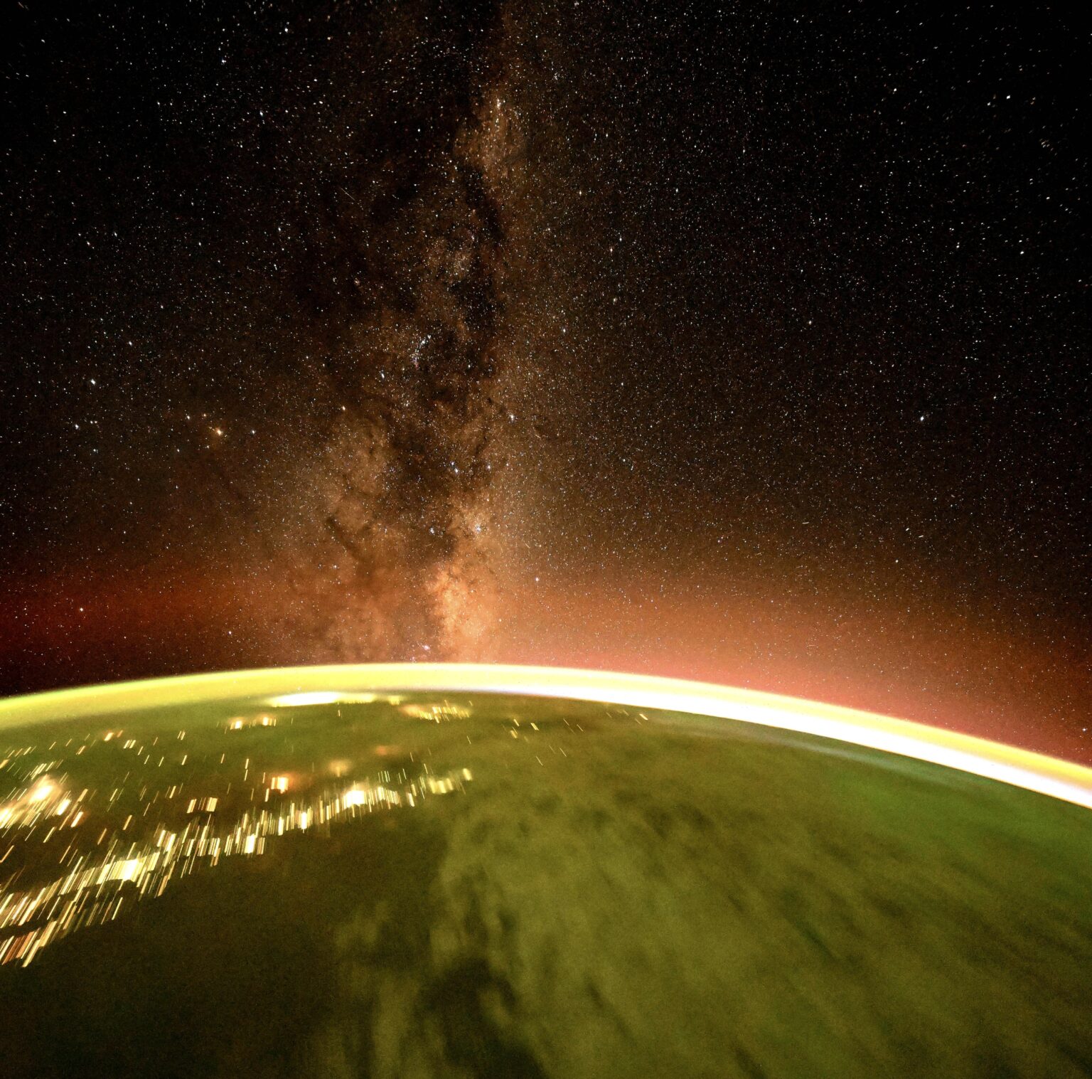 Starfield view with an orbital palette, details in comments