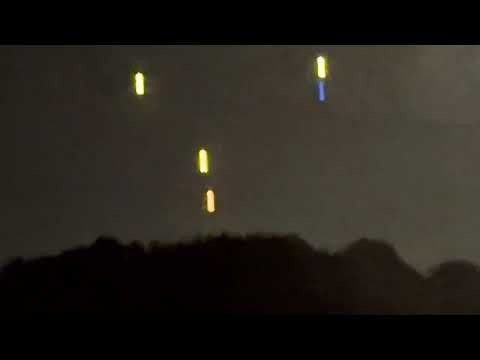 Multiple UAP/Orbs captured in san Fransisco bay