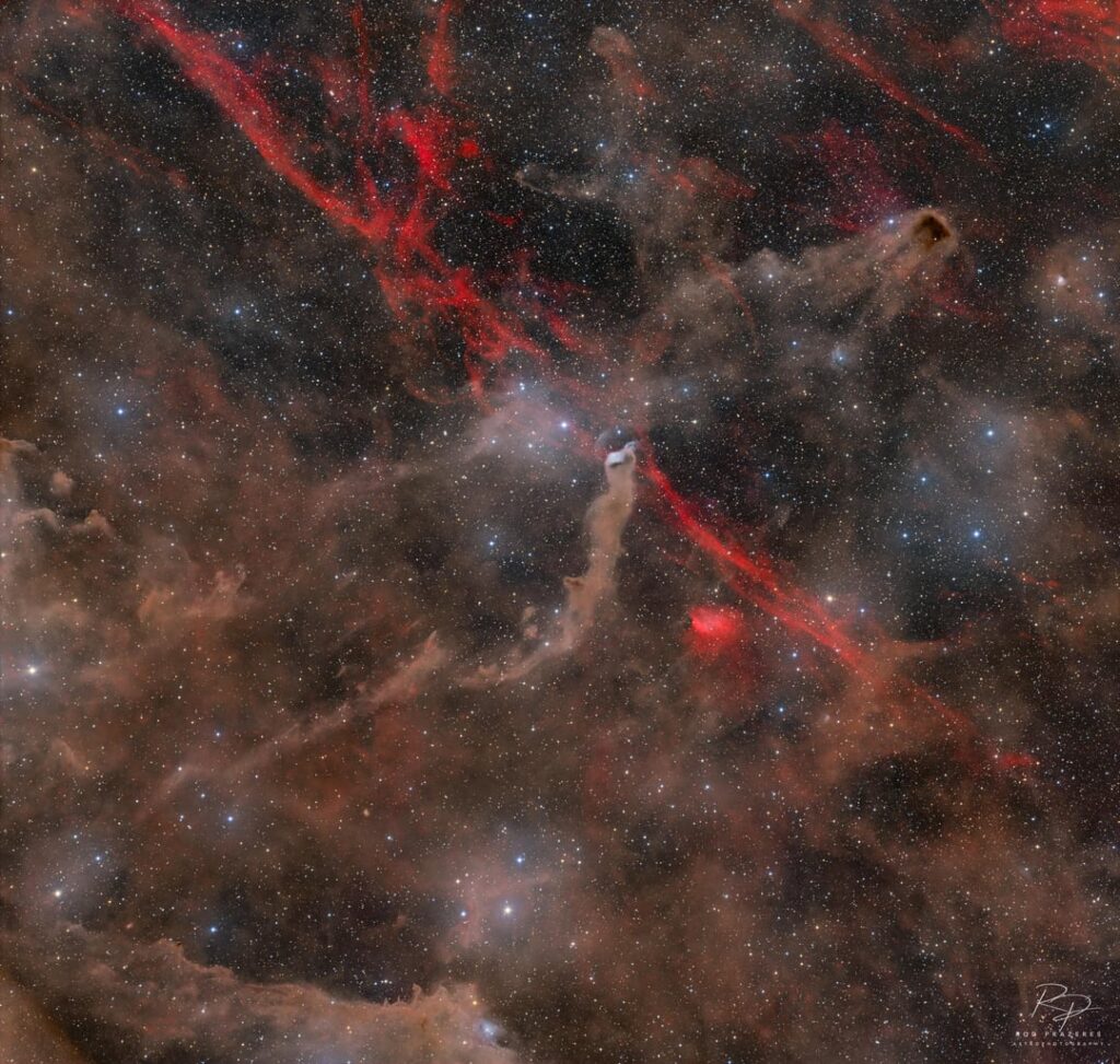 Wolf’s Cave Nebula and surroundings Wolf’s Cave Nebula and surroundings