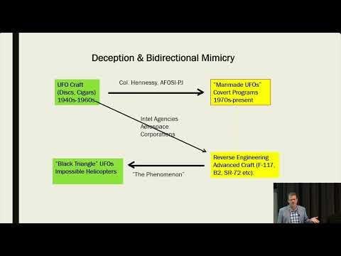 Colm A  Kelleher (AAWSAP Program Manager) on the deception & bidirectional mimicry of UAP sightings ("drones")