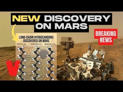 NASA’s Curiosity Rover Detects Largest Organic Molecules Found on Mars