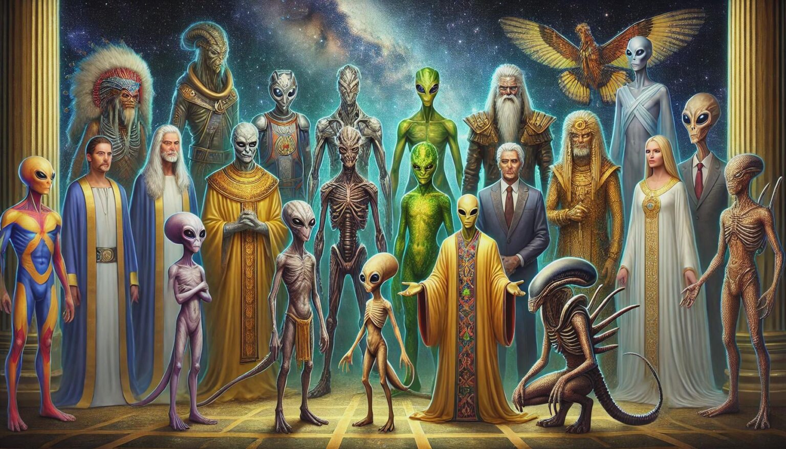 Multiple Alien Species going back centuries of personal accounts. Have you met any?