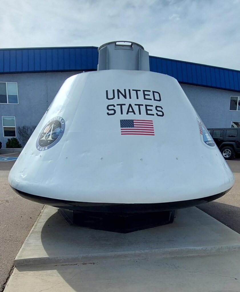 The Apollo 16 Capsule!