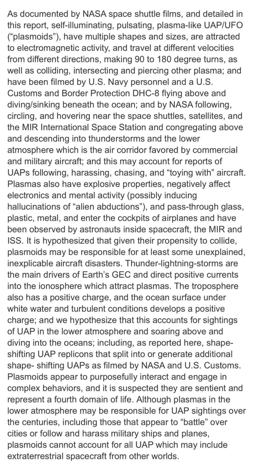 Plasmoids? Is this real or am I a big goober