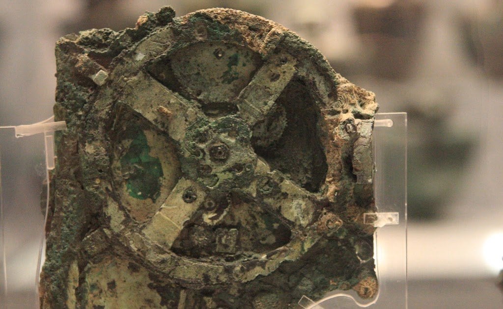Discovered in a Mediterranean shipwreck, the Antikythera Mechanism is a shockingly advanced astronomical calculator from ancient Greece.