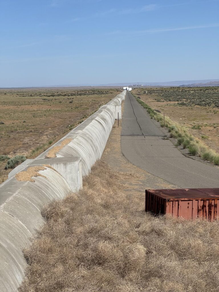 Astronomer here! This might not be what you think an observatory looks like, but this week I got to visit LIGO, which looks for gravitational waves!