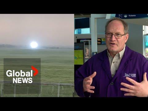New incredible footage of ball lightning that dissolves into 3 orbs forming a triangular shape, before disappearing